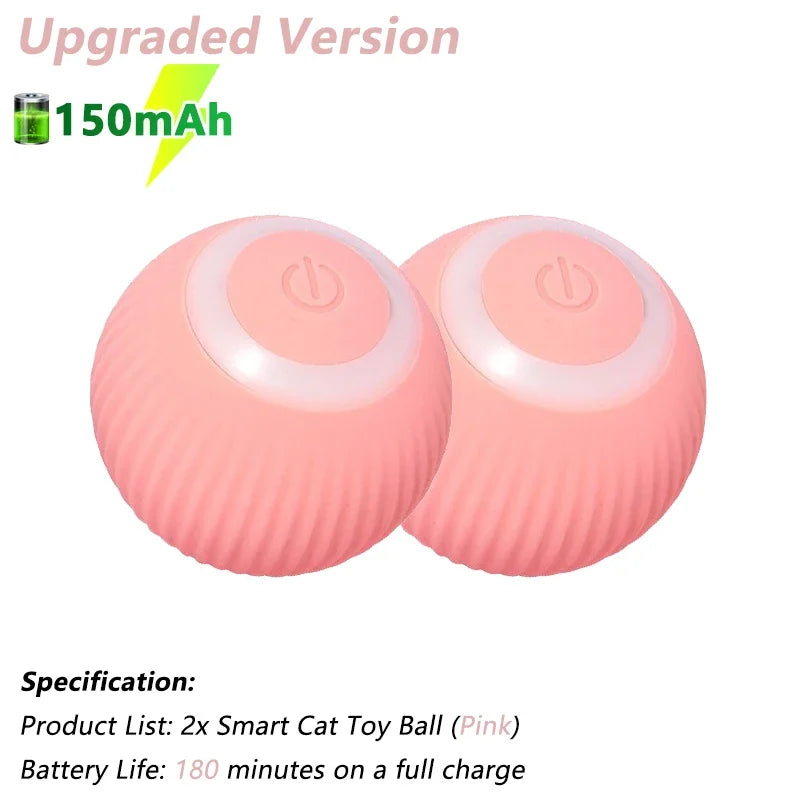 Electric Interactive Rolling Ball for Cats - Smart Automatic Toy and Game Accessory
