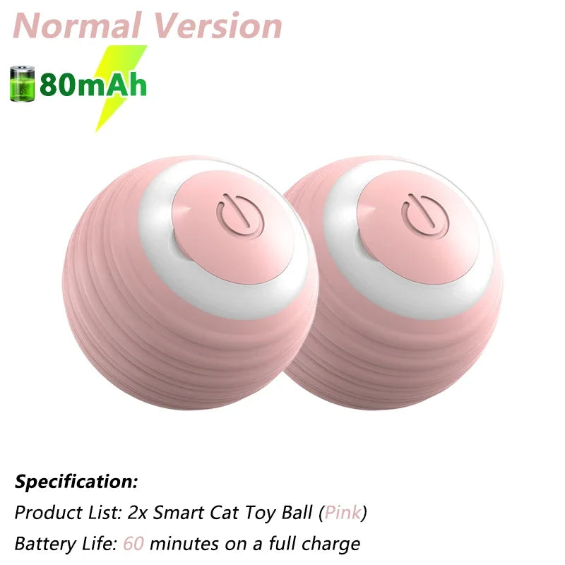 Electric Interactive Rolling Ball for Cats - Smart Automatic Toy and Game Accessory