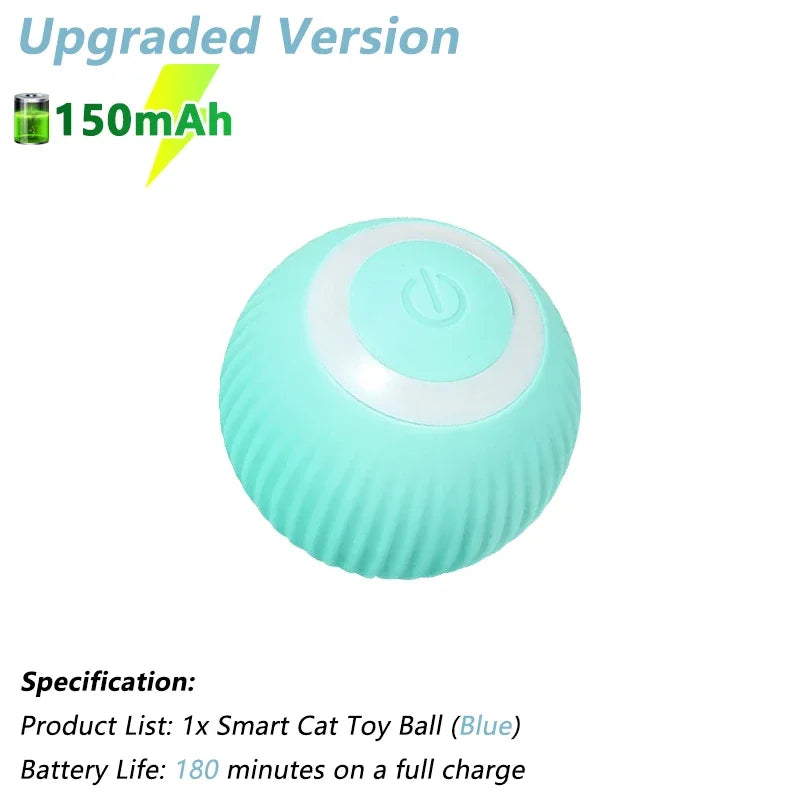 Electric Interactive Rolling Ball for Cats - Smart Automatic Toy and Game Accessory