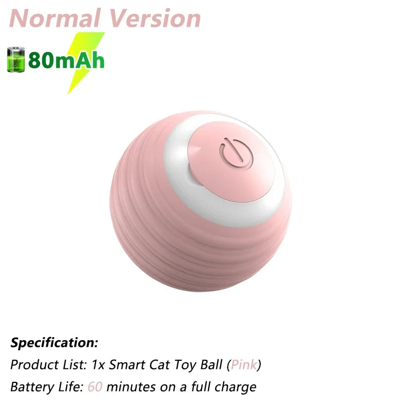 Electric Interactive Rolling Ball for Cats - Smart Automatic Toy and Game Accessory