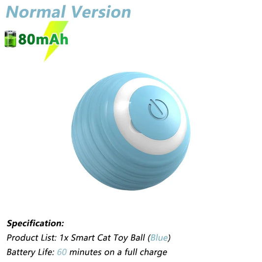 Electric Interactive Rolling Ball for Cats - Smart Automatic Toy and Game Accessory