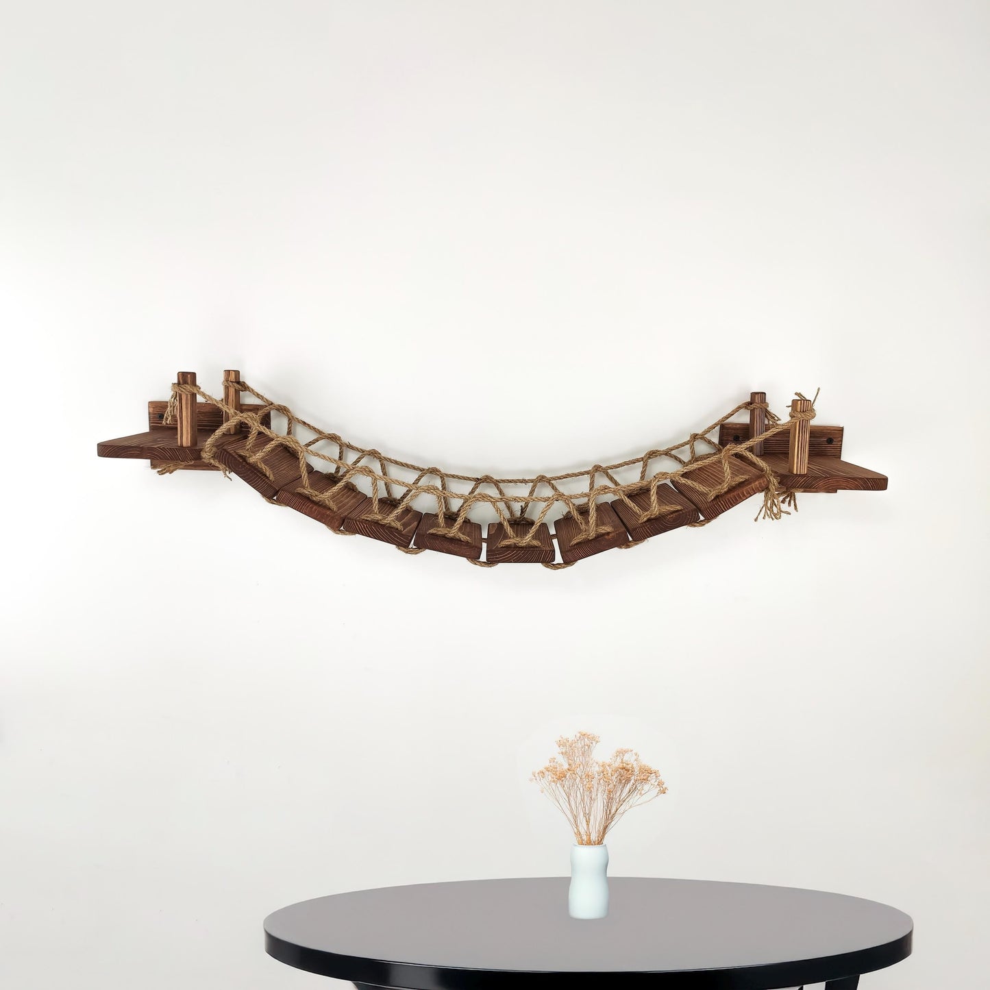 Stock in USA, Cat Bridge for Wall, Cat Bridge, Cat Shelves, Cat Ladder Floating, Wooden Furniture for Cat, Cat Ladder, Cat Wall Furniture